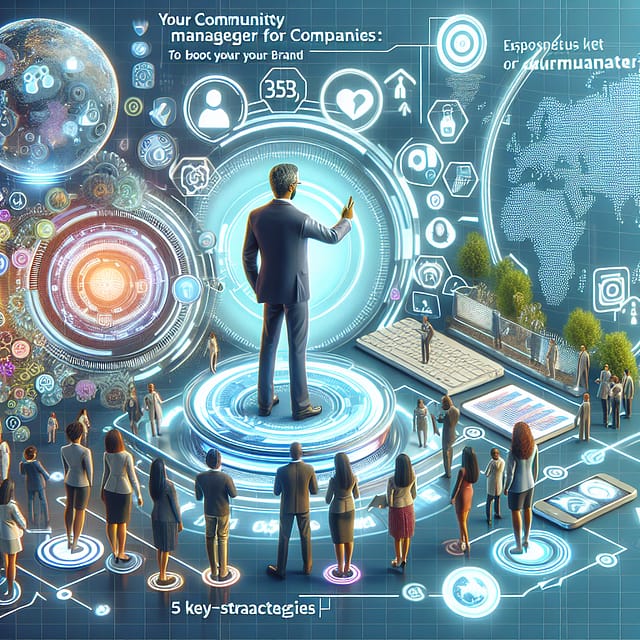 Community manager para empresas  Community manager para empresas: 5 Claves para Impulsar tu Marca en 2025 Community manager para empresas 5 Claves para Impulsar tu Marca